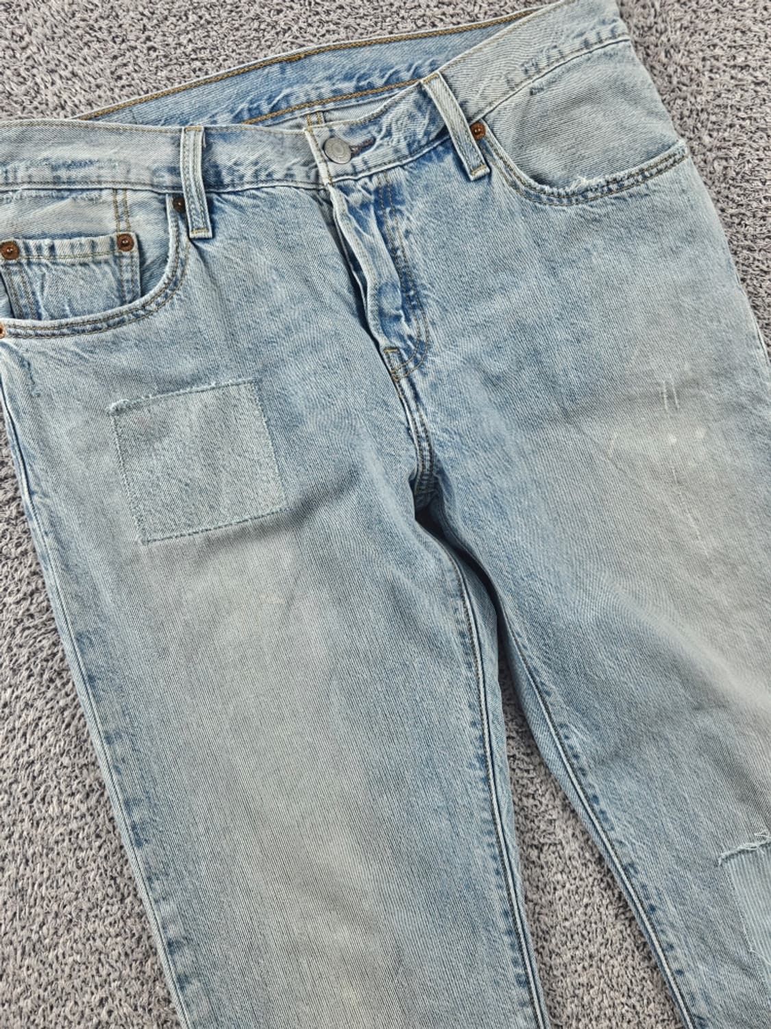 리바이스 501 라이트 데님 진 팬츠 ( 27X34 ) / 10871 상품이미지5