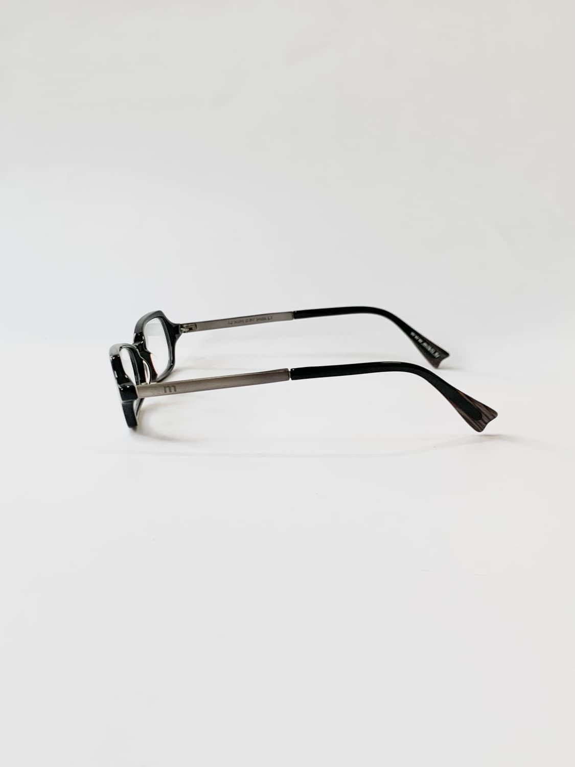 [픽키-665] 미끌리 블랙 스퀘어 안경 클래식 사각 상품이미지4