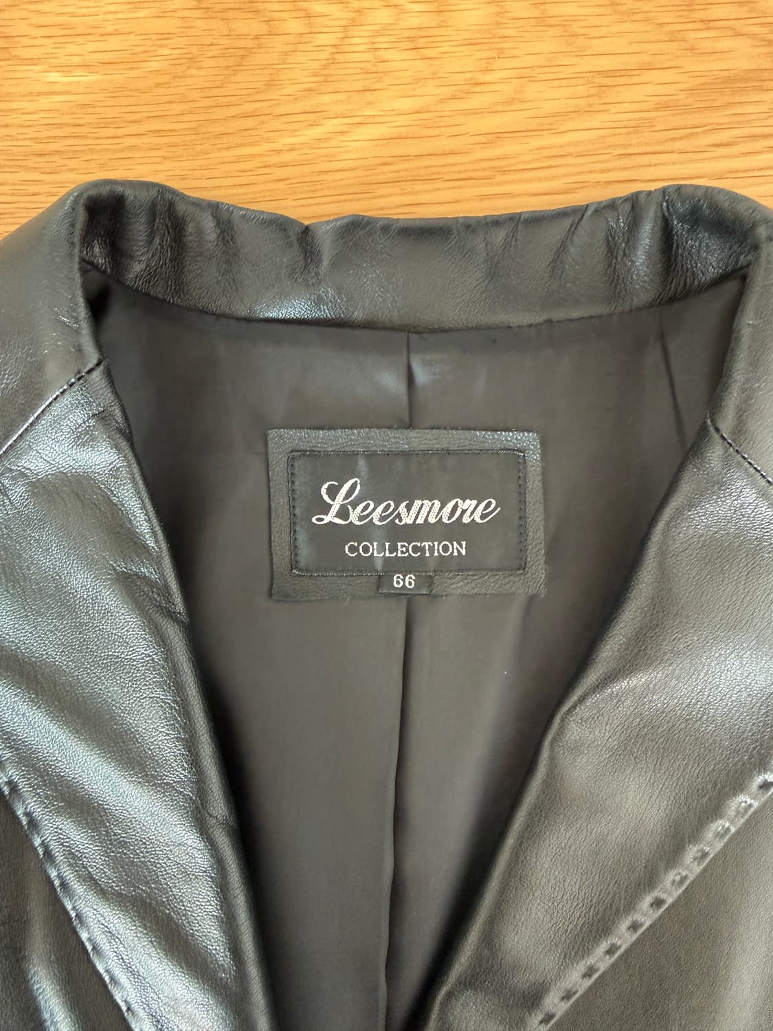 Pre owned 램스킨 레더 자켓 상품이미지6