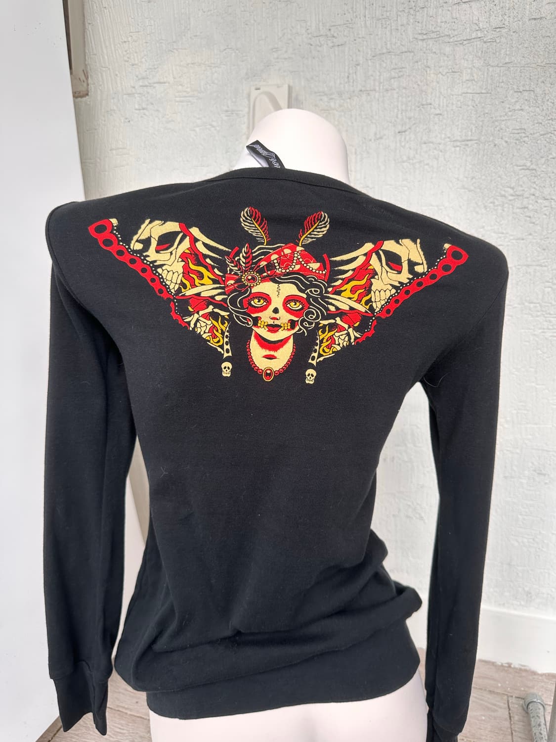 liquor brand skull punk cardigan 상품이미지1