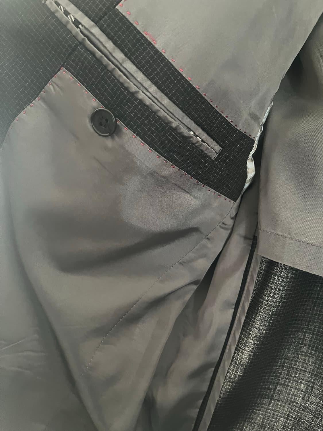 버버리 블랙라벨 썸머울 자켓 상품이미지4