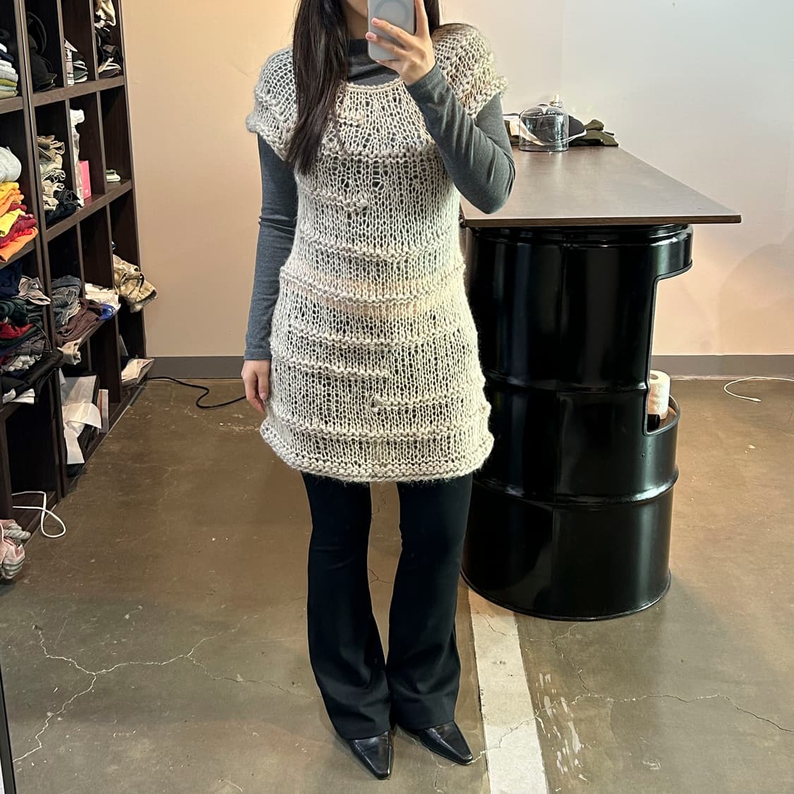 Suncoo 니트 크로셰 ops 상품이미지2