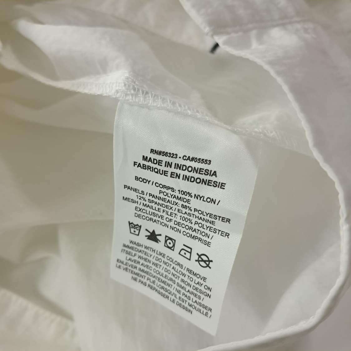 CK190 L 나이키 듀크대학교 화이트 바람막이 후드 아노락 상품이미지6