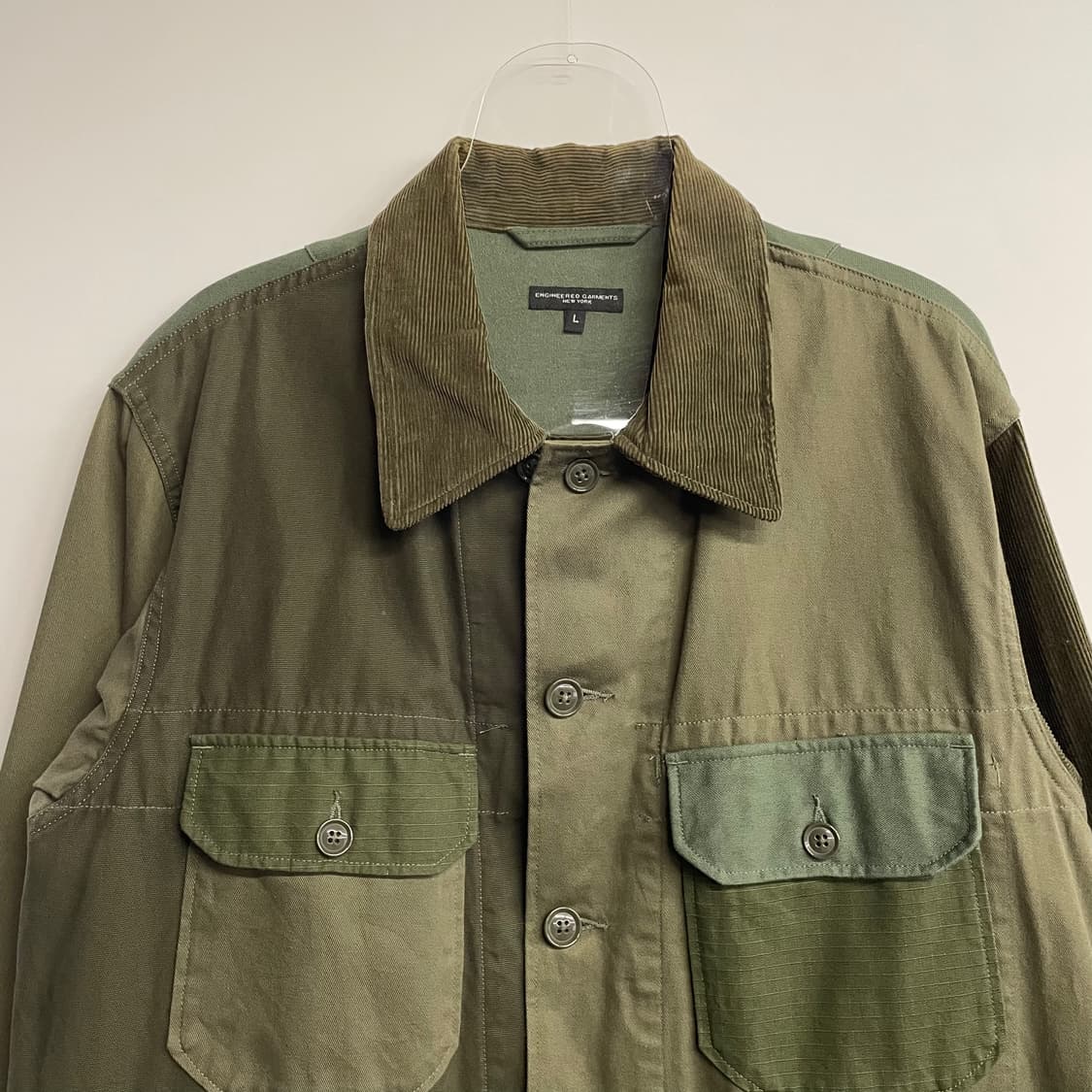 엔지니어드가먼츠 x 빔즈 플러스 필드셔츠 자켓 상품이미지3