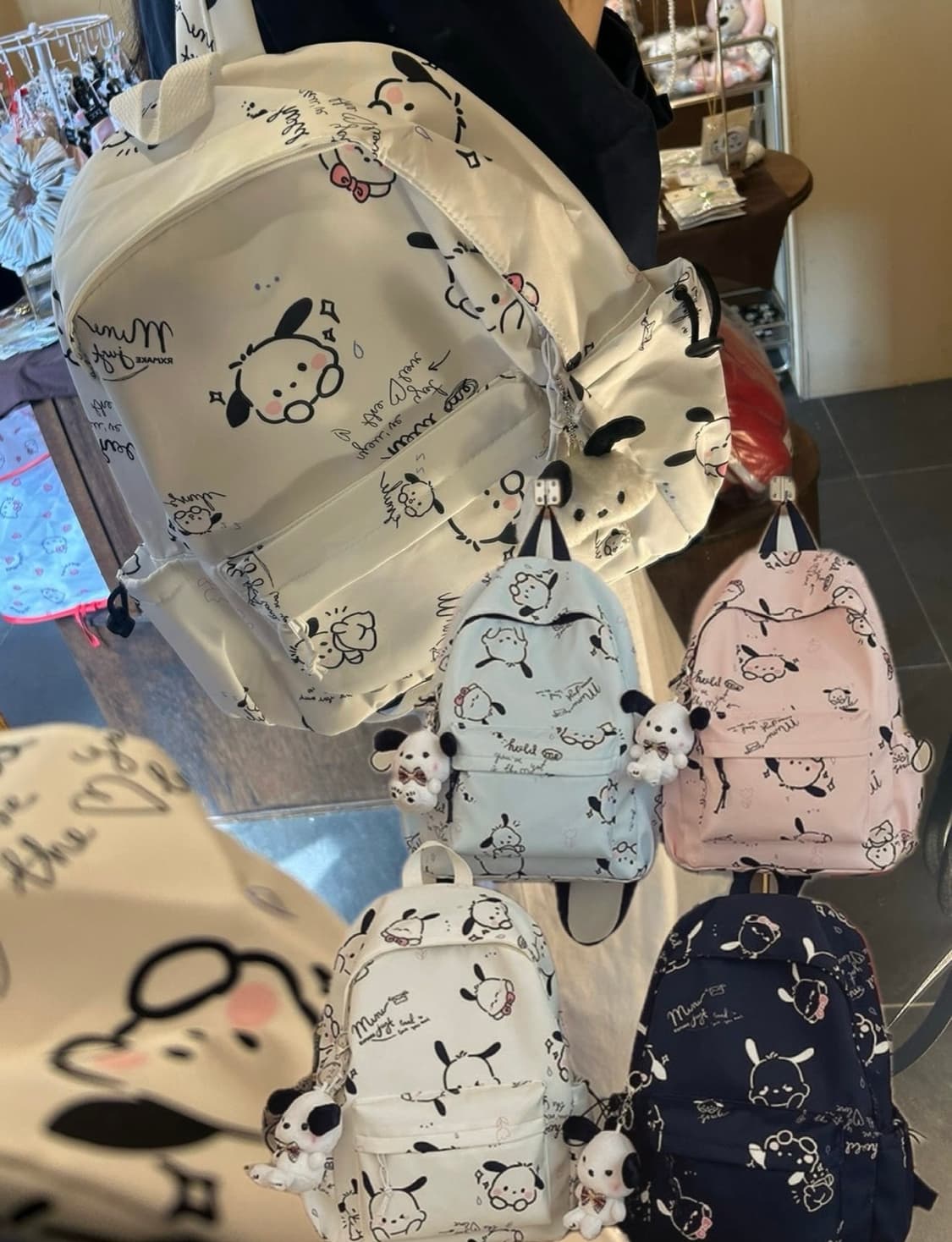 포차코키링 백팩 상품이미지1