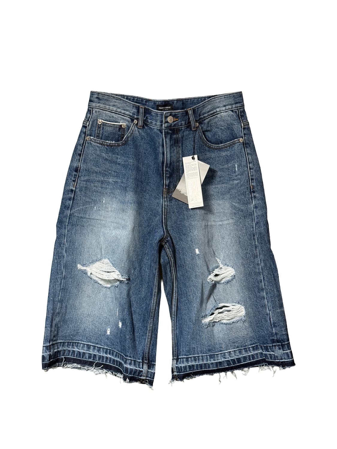 FAR VTG JEAN SHORTS (BLUE) 상품이미지3