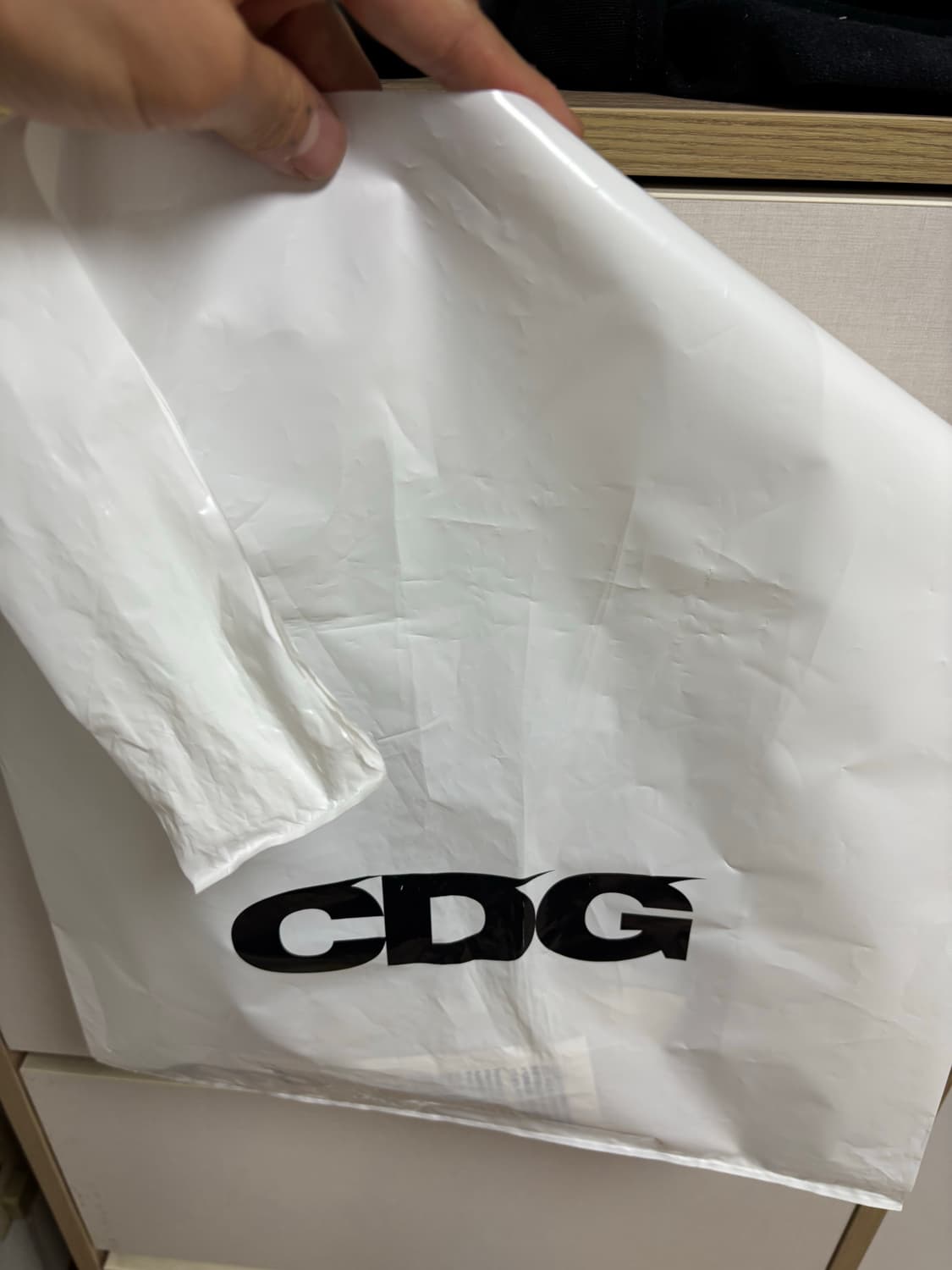 꼼데가르송 CDG 라운드넥 풀오버 니트 XL 상품이미지4