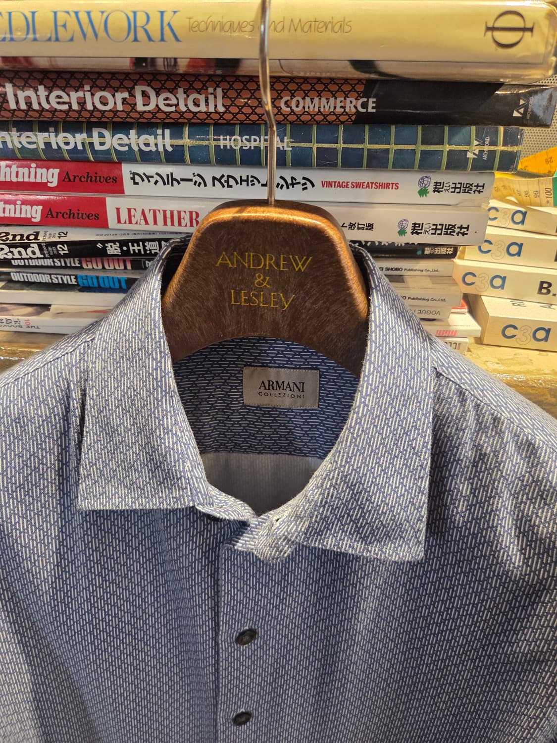 아르마니 꼴레지오니 드레스셔츠  상품이미지4