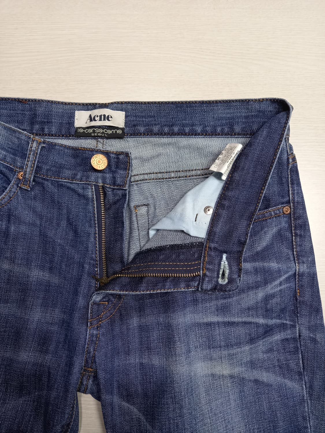 31 ACNE+ 10corso como 워싱 일자진 31-514 상품이미지7