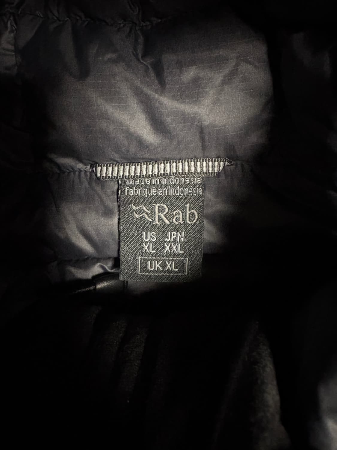 RAB 마이크로라이트 알파인 자켓 블랙 (UK XL/JPN XXL) 상품이미지3