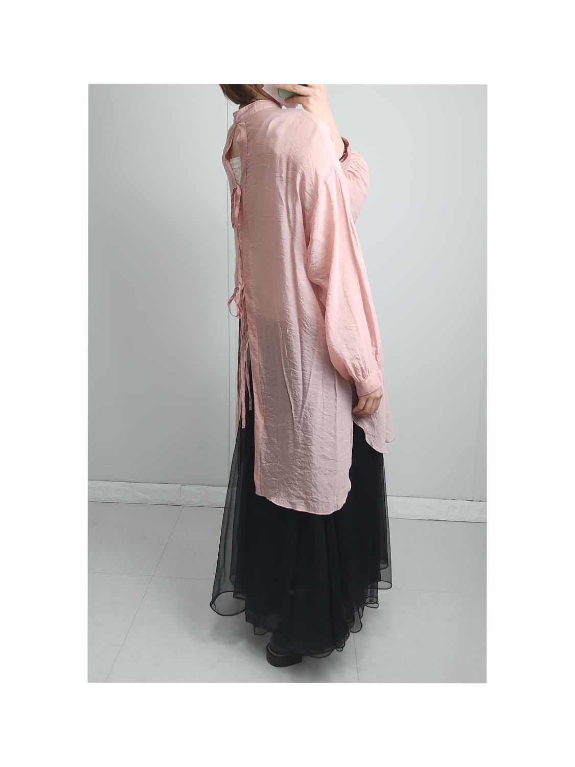 백트임 롱 블라우스 상품이미지1