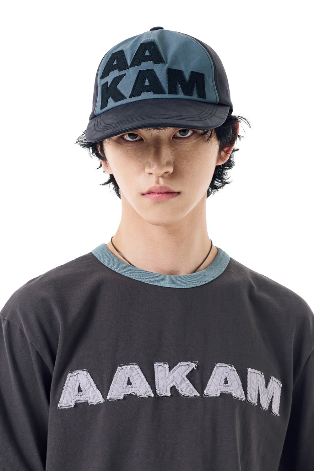 아캄 Leather Patch Ball Cap 상품이미지1
