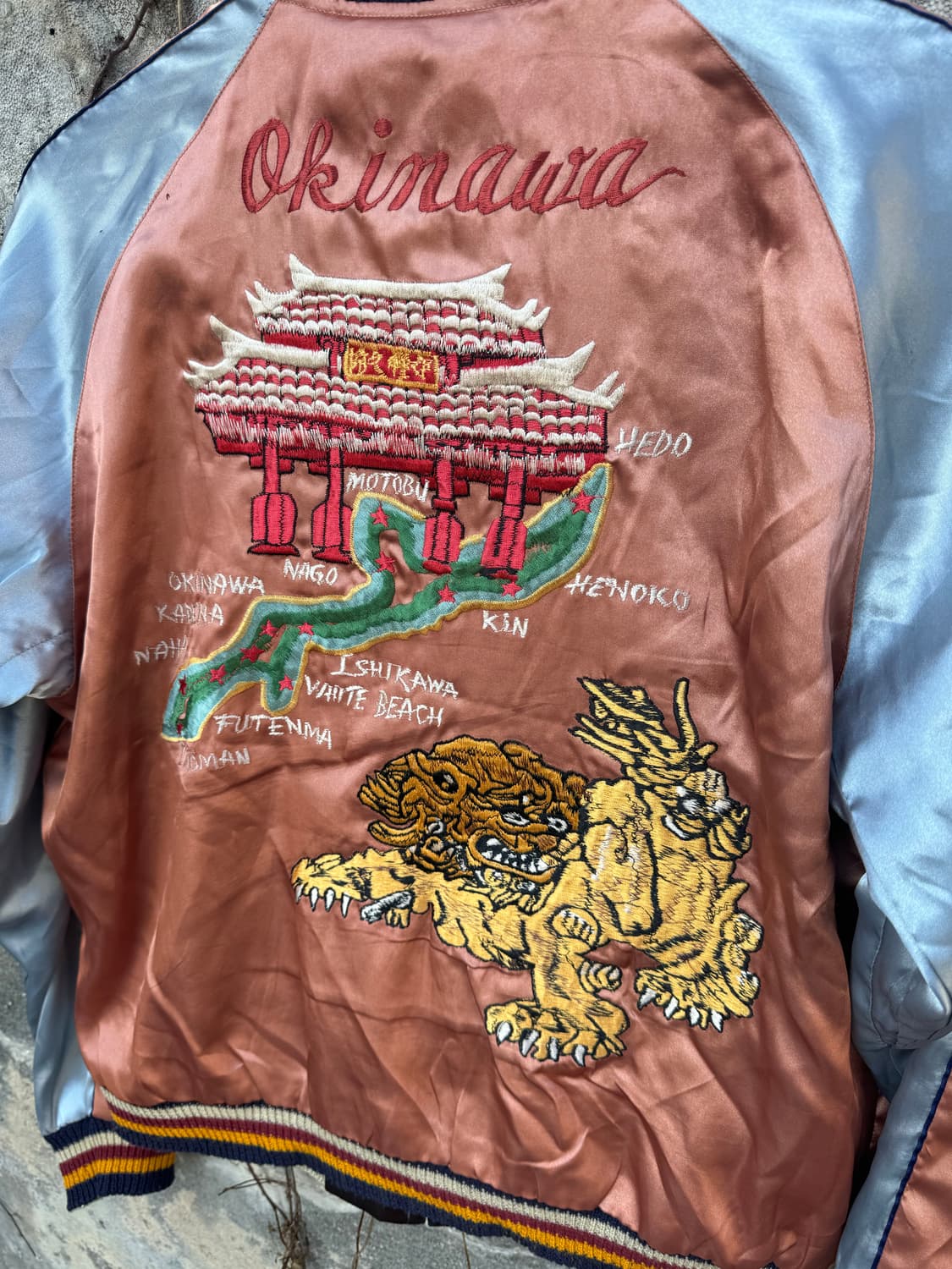 테일러 토요 60s usmc 복각 수베니어 자켓 빈티지 스카쟌 상품이미지5