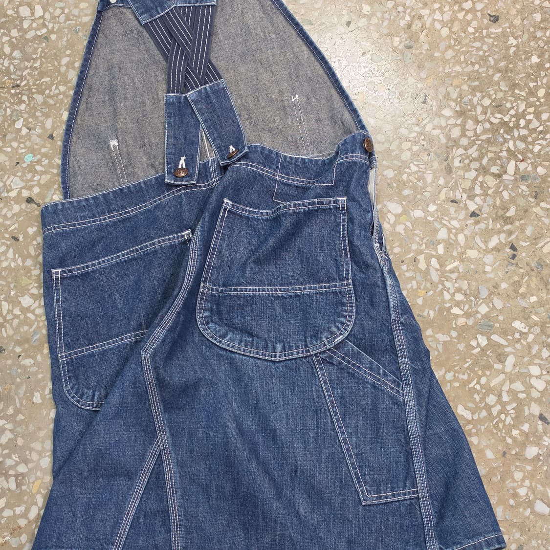 빔즈보이 데님 오버롤 스커트- 우먼M정도 상품이미지7