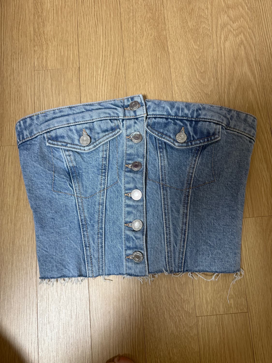 (반택포) 자라 청튜브탑 상품이미지2