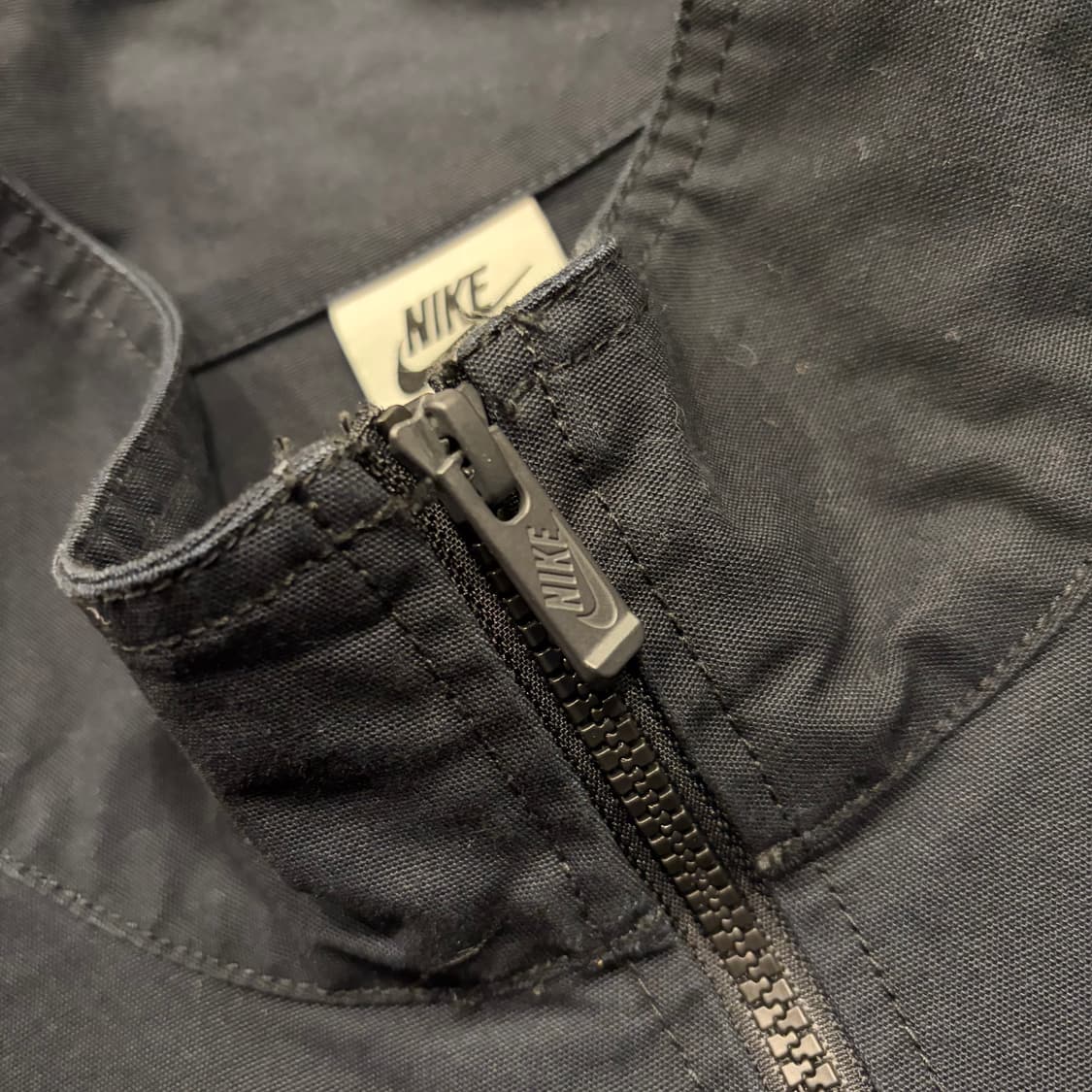 [XL] 나이키 빅스우시 캔버스 블랙 하프집업 바람막이 C839 상품이미지4