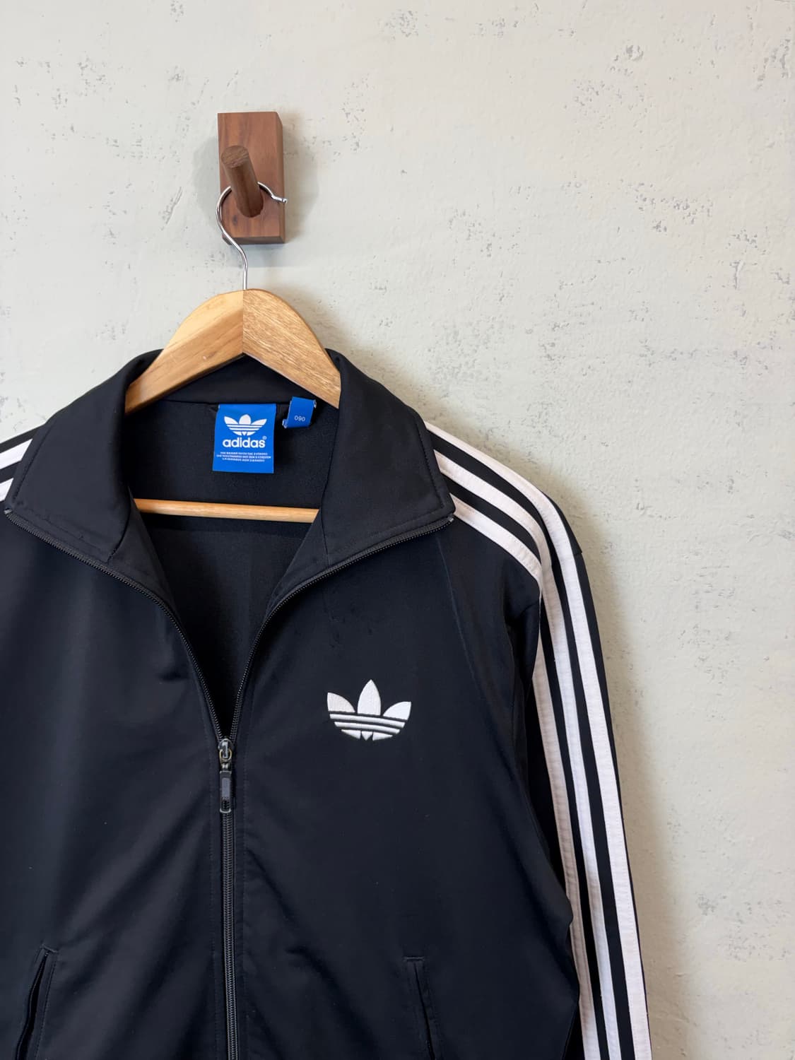 아디다스 구형 파이어버드 트랙탑 져지 블랙 상품이미지2