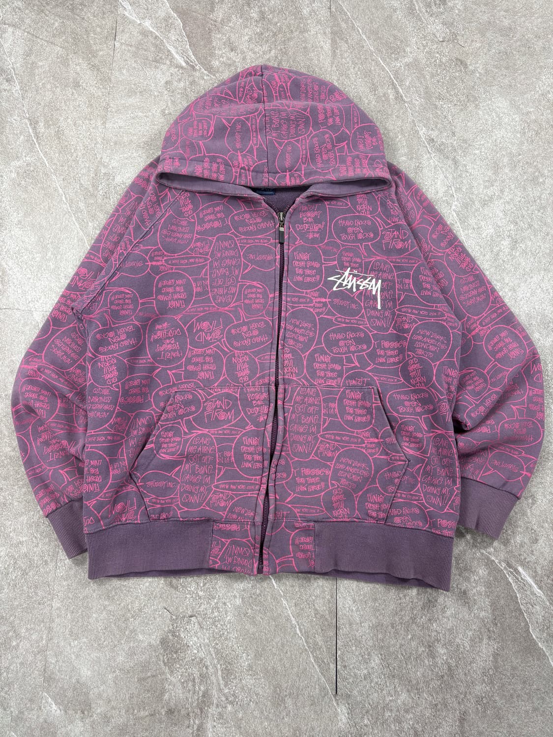 Stussy 00's Hoodie Zip-up    상품이미지1