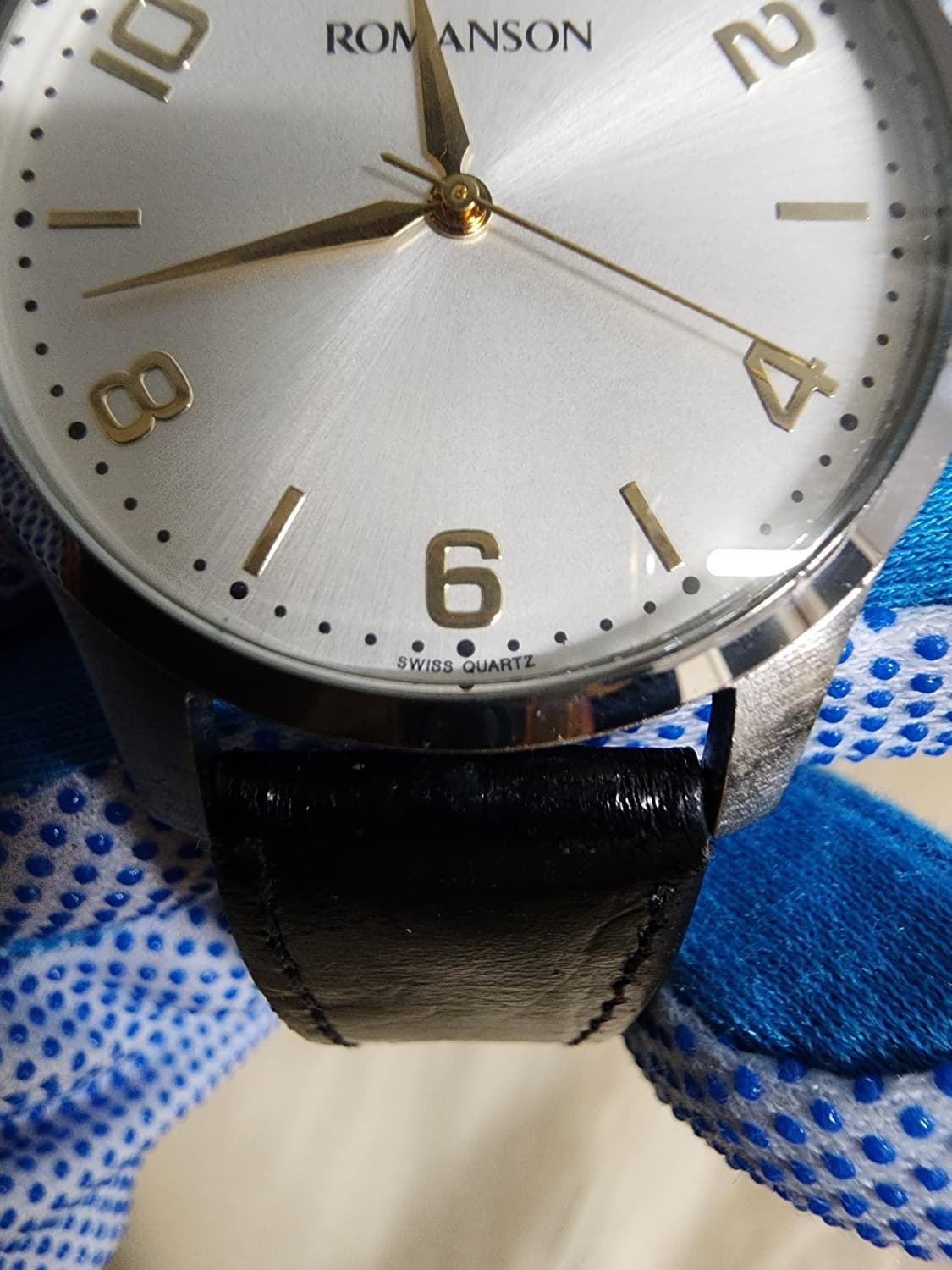 로만손 실버 쿼츠 남자 손목시계 상품이미지8