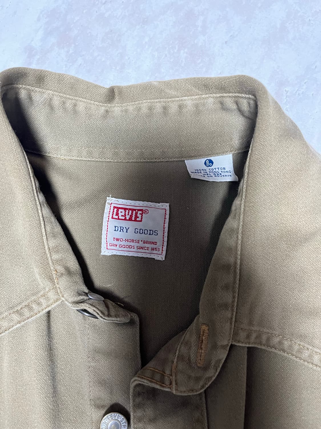 90's 리바이스 워크셔츠 L사이즈 상품이미지3