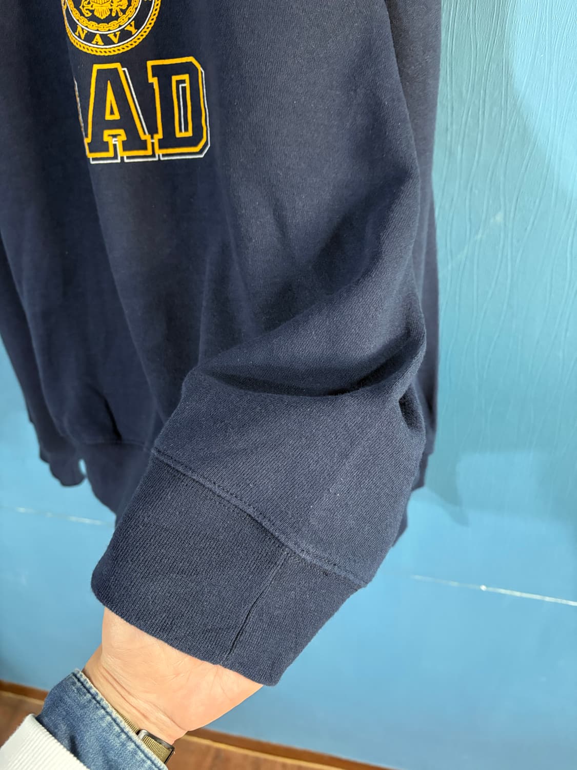 90's Soffe US Navy Sweat shirt. 상품이미지6