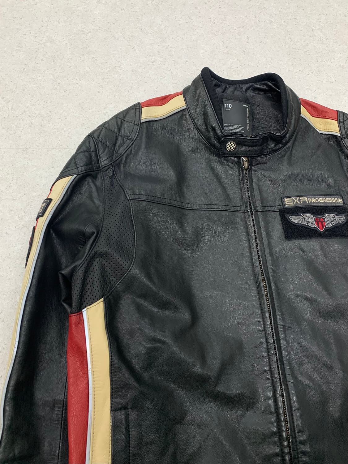 Exr 레이싱레더 자켓 상품이미지4