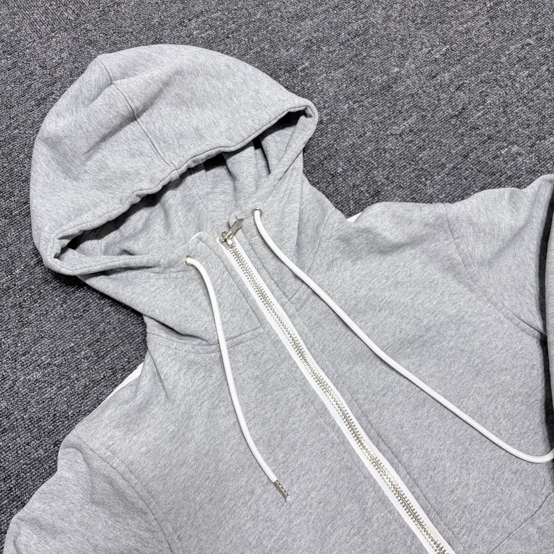 사카이 아소크 셔츠 레이어드 후드집업 상품이미지3