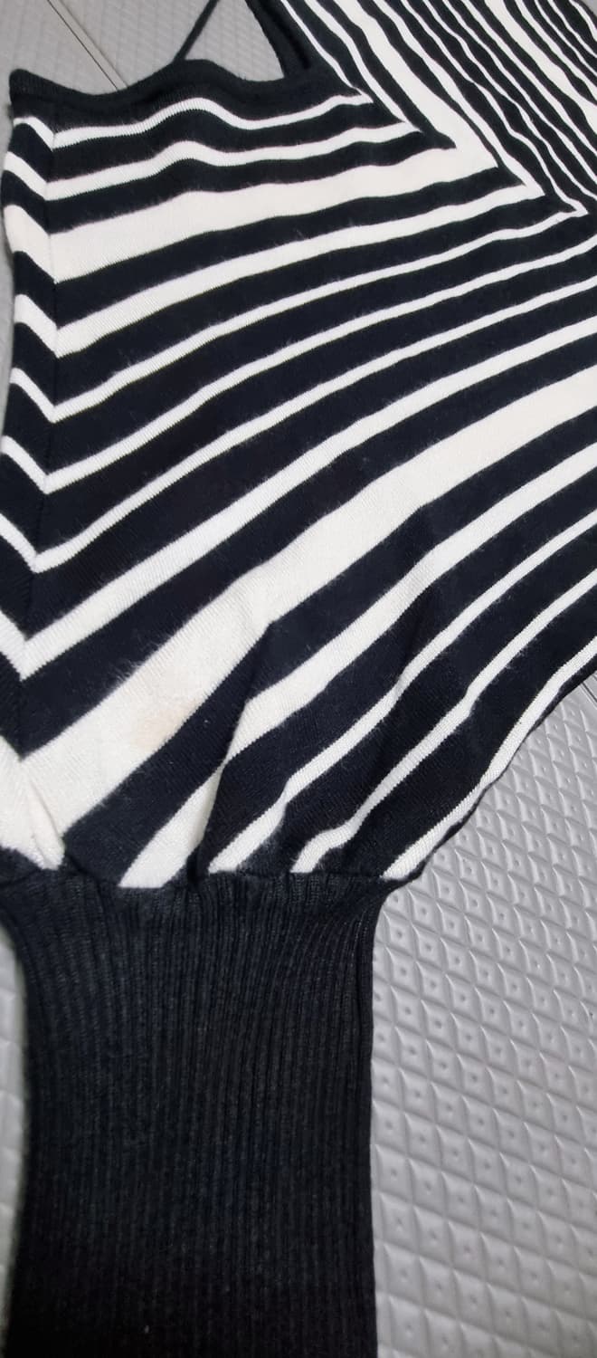 단가라 니트 원피스 상품이미지6