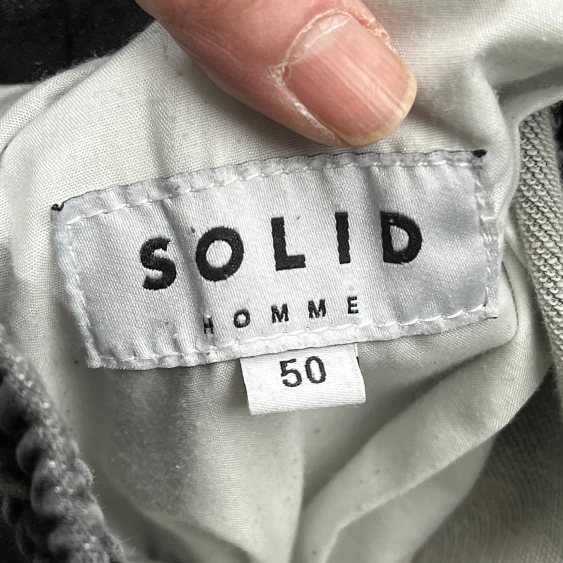 솔리드옴므 밴딩 워크팬츠 s10095 상품이미지6