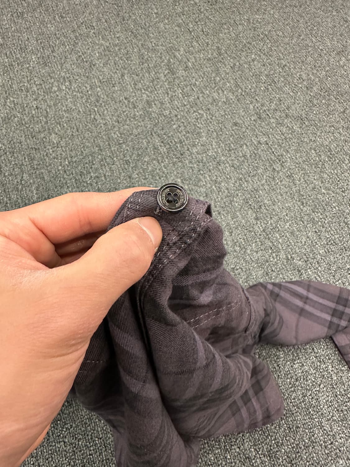 38) 버버리 런던 체크 패턴 긴팔 셔츠 상품이미지3