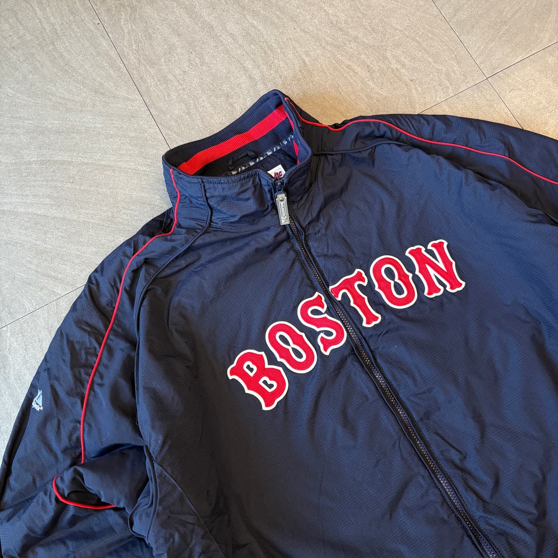마제스틱 정품 보스턴 네이비 자켓 상품이미지2