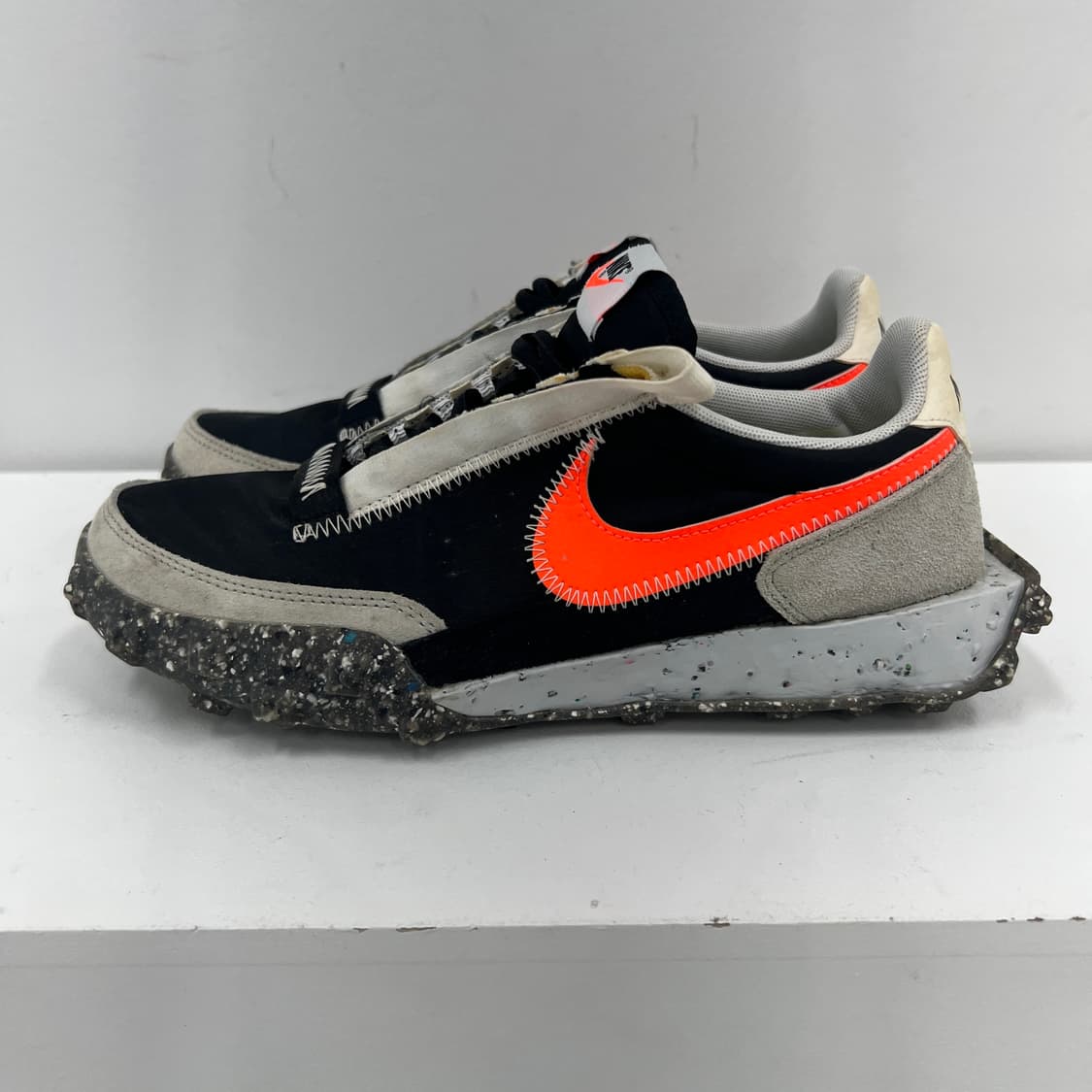 나이키 와플 레이서 크레이터 화이트 하이퍼 크림슨 240 상품이미지4