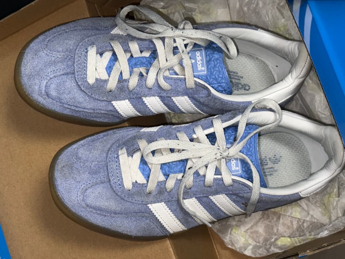 아디다스 가젤 인도어 블루화이트 220 상품이미지3