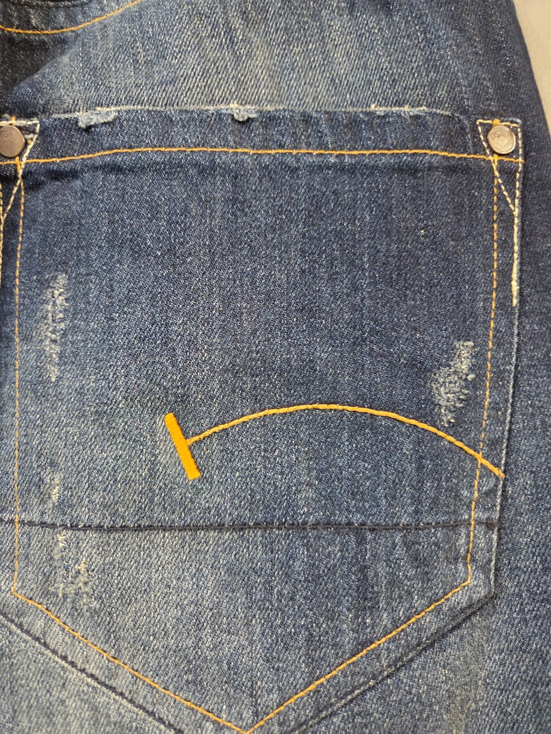 G-Star Raw 워싱 데님 청바지(W28/L32) 상품이미지5