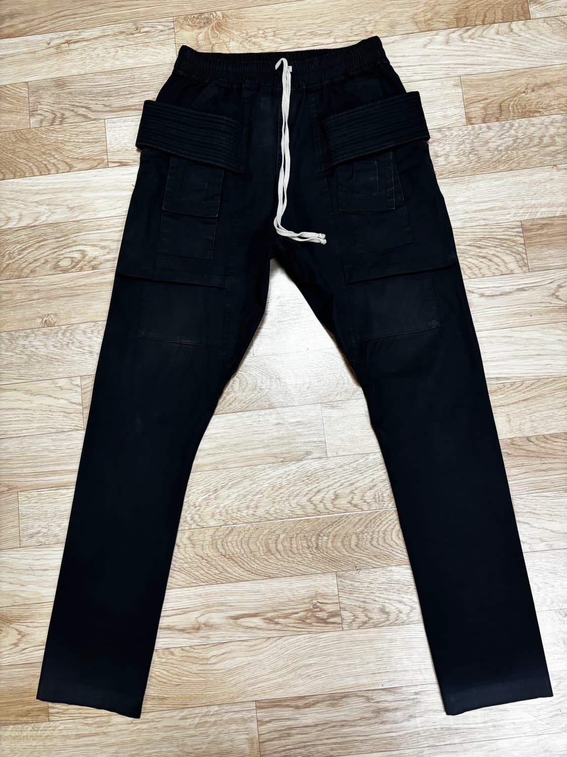 [xs] 릭오웬스 다크쉐도우 크리치 카고 태권도 팬츠 TE 상품이미지3