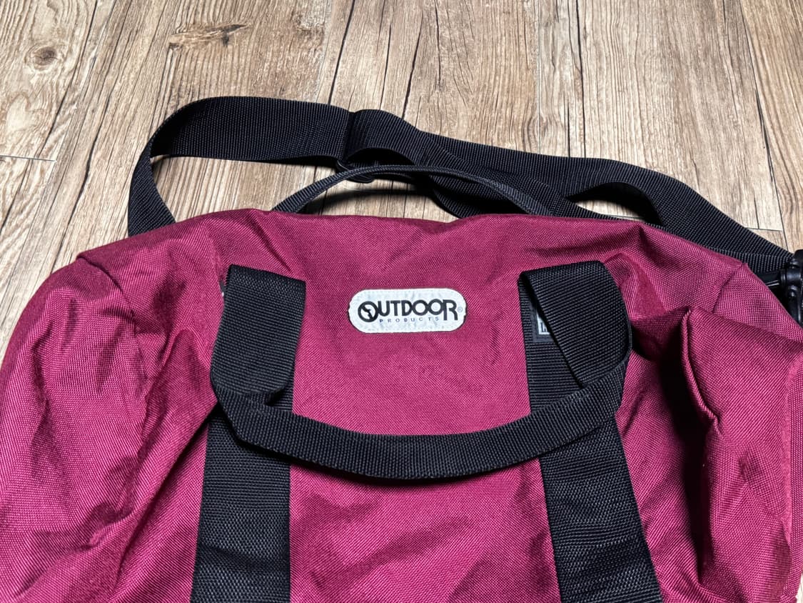 아웃도어 와인색 보스턴백 상품이미지2