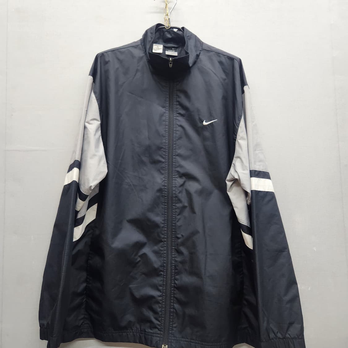 올드스쿨 나이키 배색 바람막이 자켓 105(XL) 상품이미지1