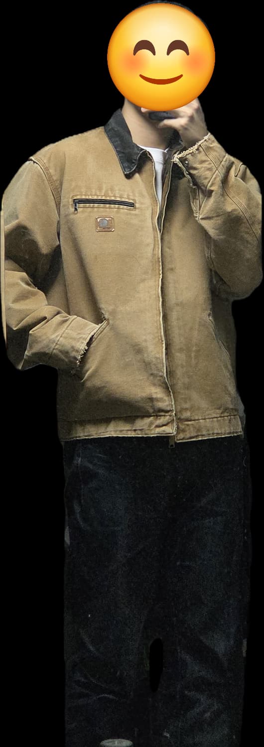 XL 칼하트 디트로이트 자켓 J97 BRN 브라운 상품이미지10