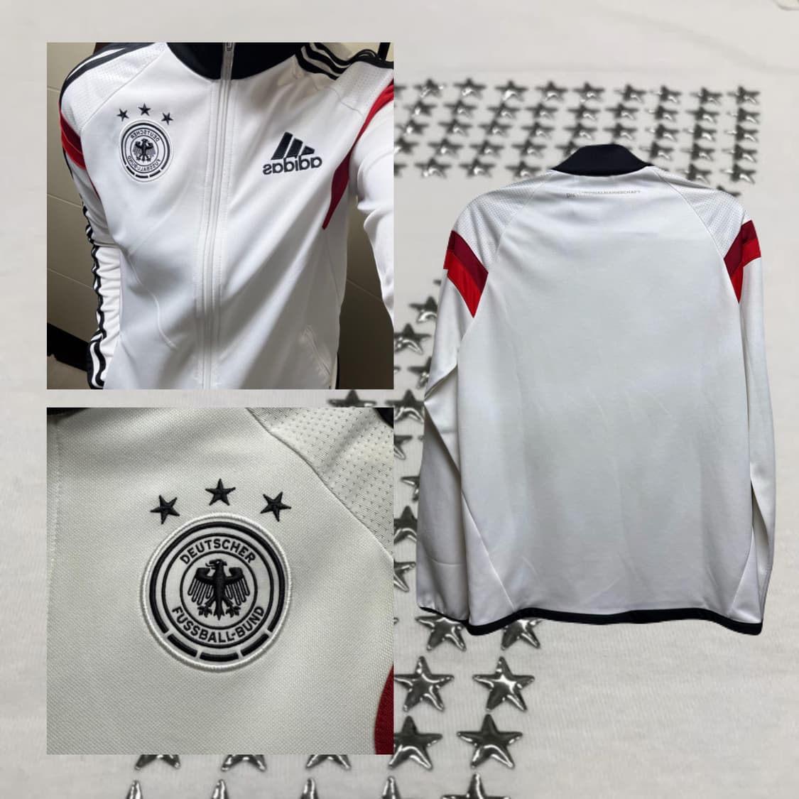 아디다스 독일 화이트 트랙탑 져지 상품이미지2