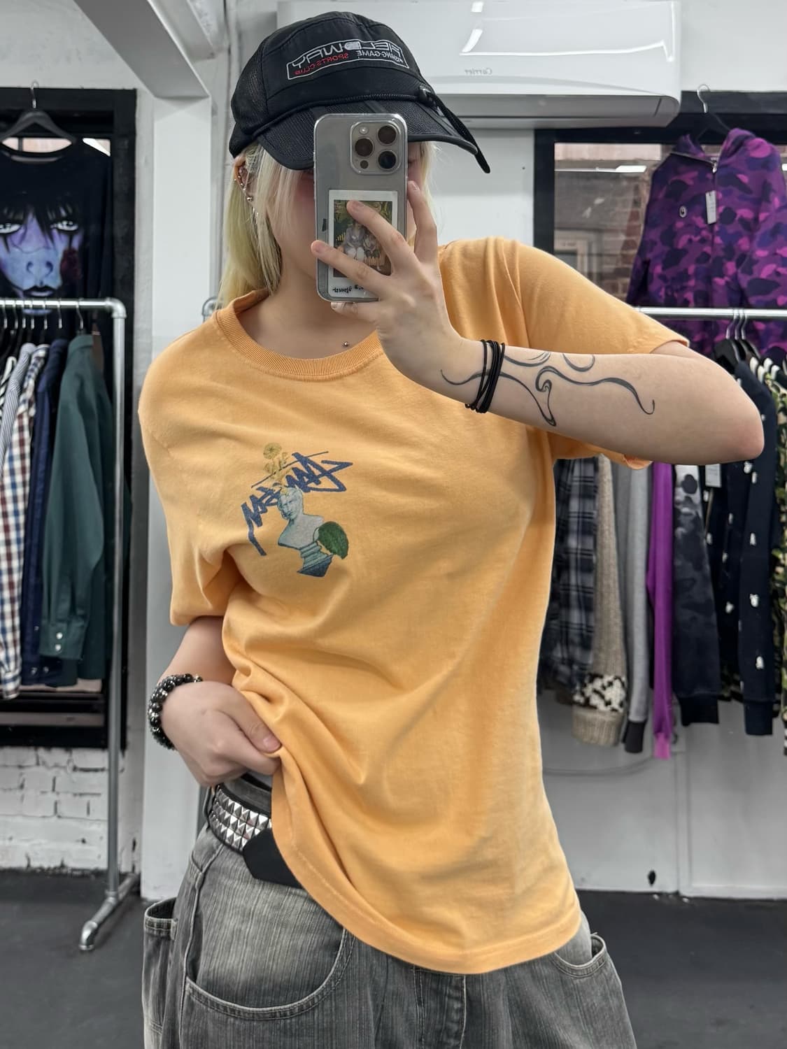 스투시 사이키델리 티셔츠 상품이미지1