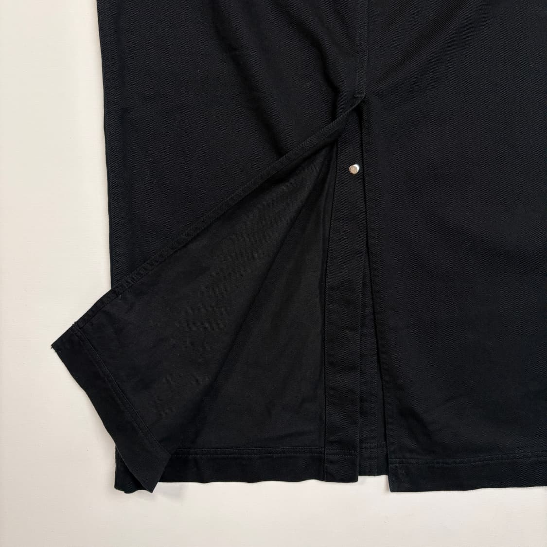 9-00s Lauren Jeans black cotton skirt 상품이미지6