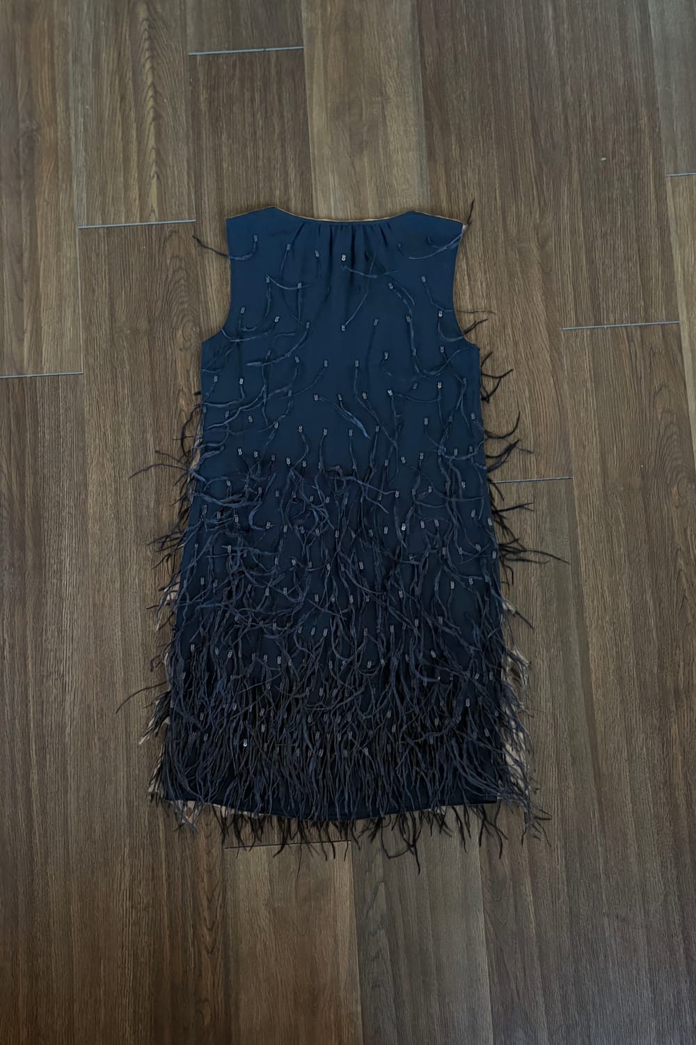 Talbots Feather-Trimmed Dress 상품이미지7