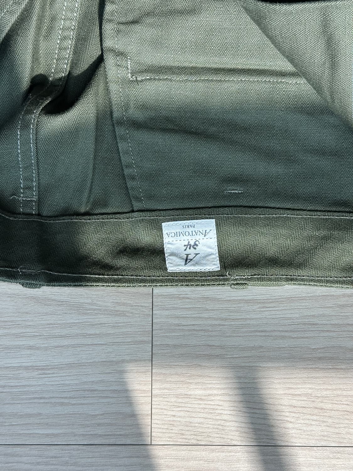 아나토미카 치노 2 HBT 올리브 (랜덤워크 별주) 상품이미지3