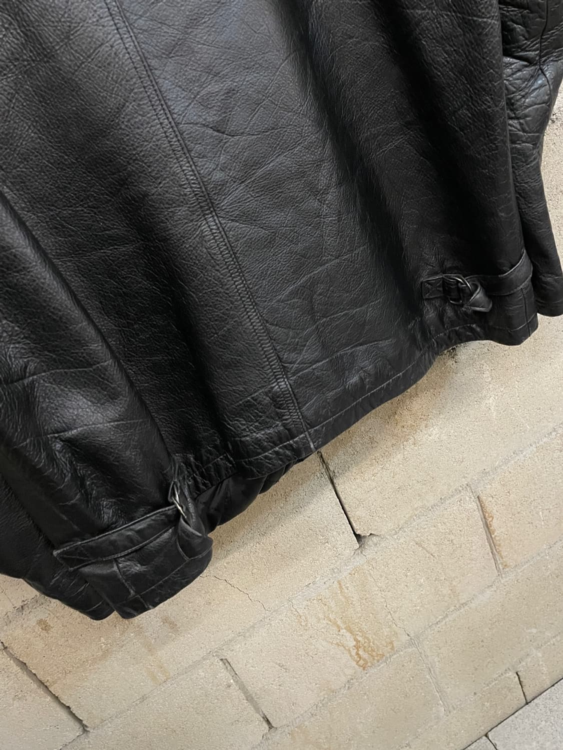 90s 아들러 소가죽 자켓  상품이미지5