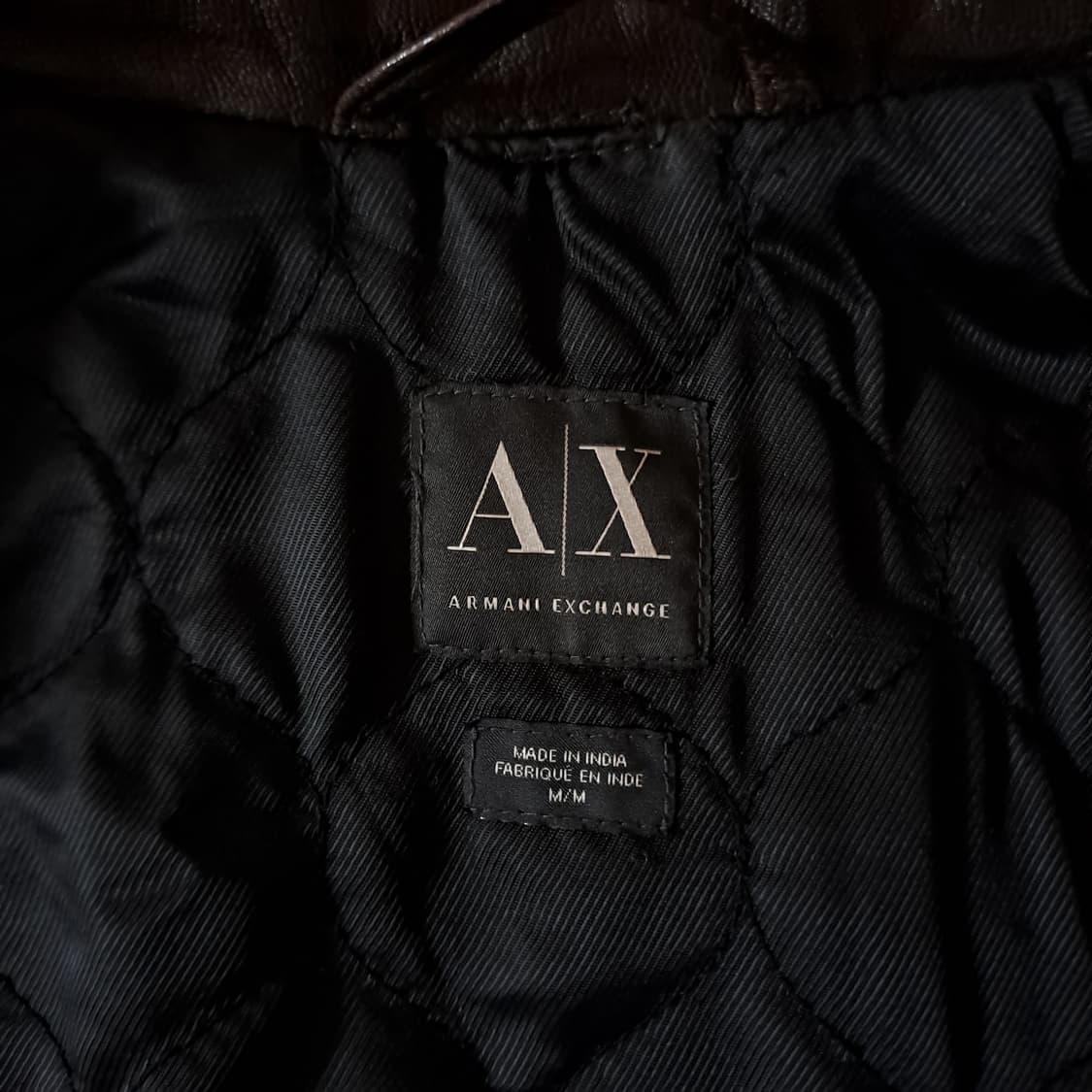 (택포) 아르마니익스체인지 염소가죽 A2 자켓 M2 B104 상품이미지7