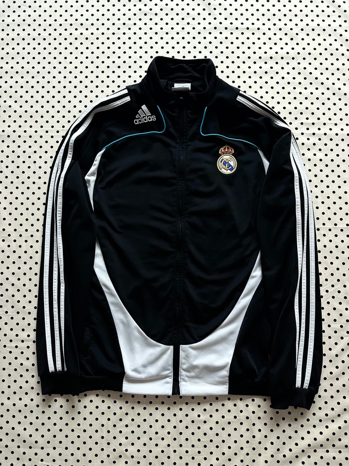 아디다스 레알마드리드 08-09 00s 트레이닝 집업 트랙탑 져지 상품이미지1