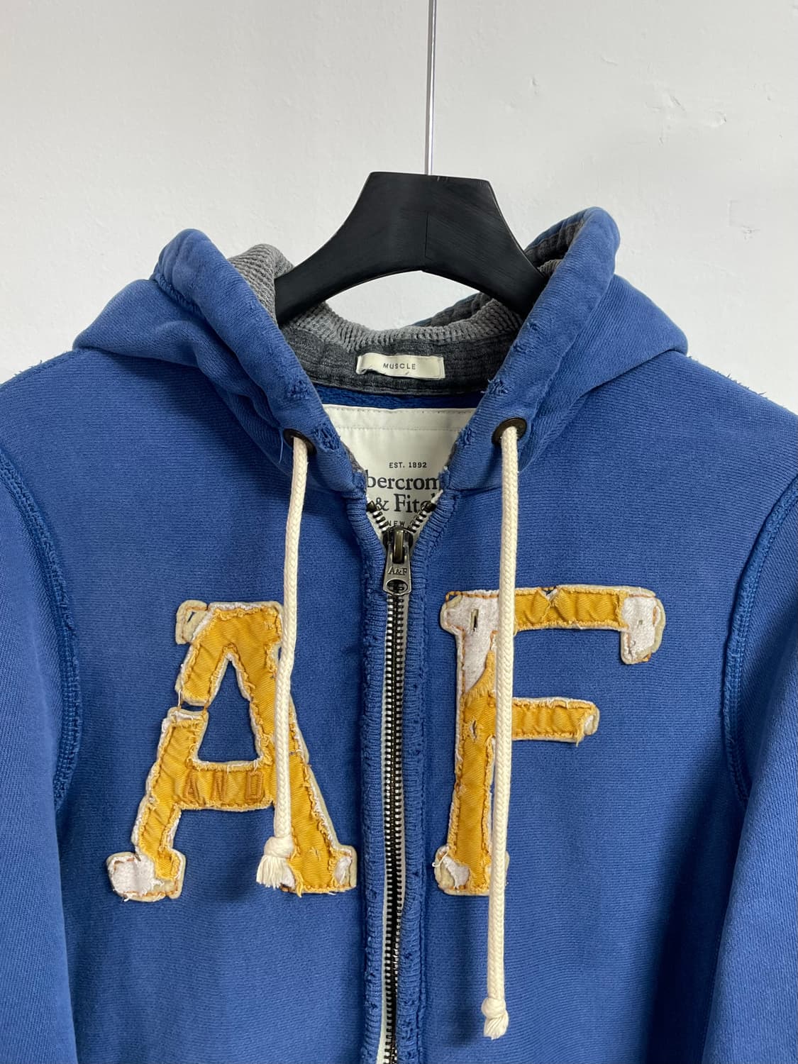 아베크롬비 빅로고 빈티지 후드집업 (on.345 )   상품이미지2