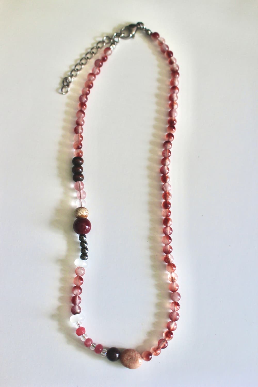 대석 비즈 목걸이 상품이미지1