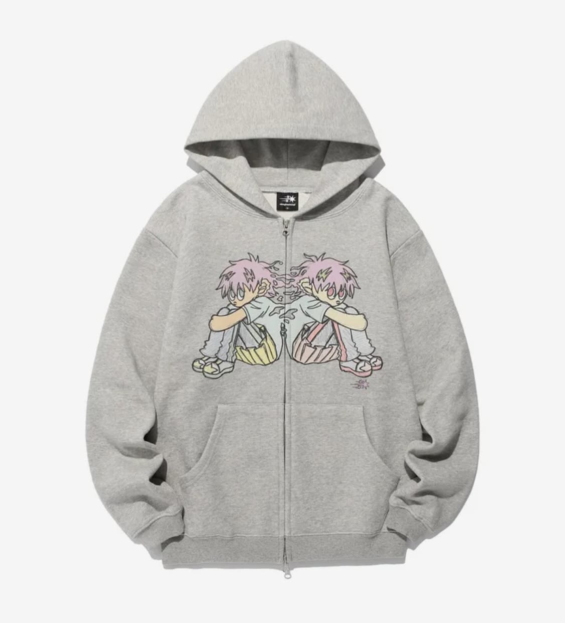 새상품 나이스고스트클럽 NGC BOY 후드집업 상품이미지1