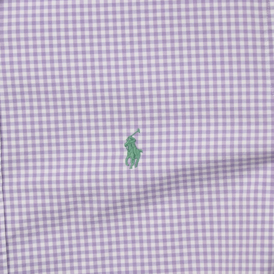 폴로 깅엄 체크 셔츠 L B74 상품이미지4